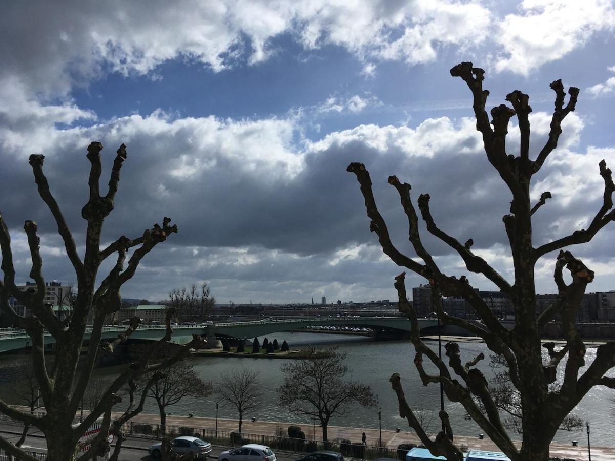La Cathedrale - Vue Sur Seine Leilighet Rouen Eksteriør bilde